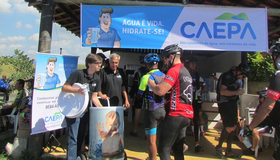 CAEPA participa de evento ciclístico em Paraibuna
