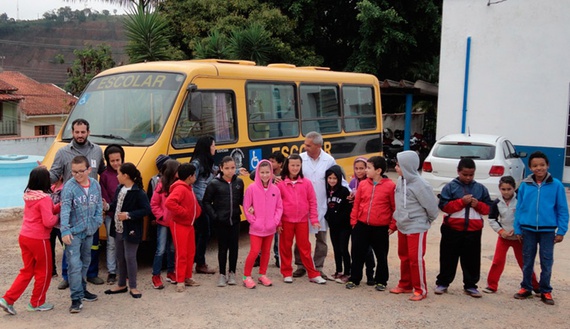 Visita da escola E.M.E.F “Irmã Irene Alves Lopes- Irmã Zoé”
