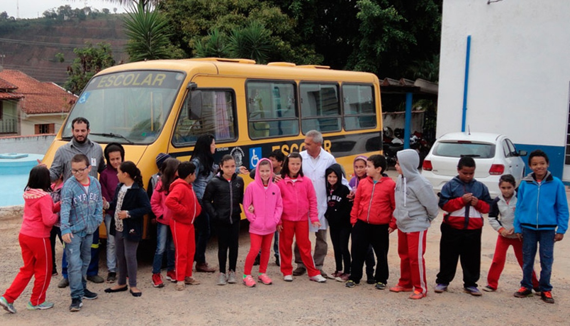 Visita da escola E.M.E.F “Irmã Irene Alves Lopes- Irmã Zoé”