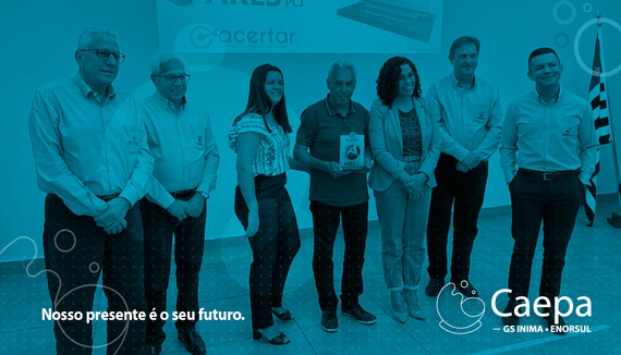 CAEPA RECEBE PRÊMIO ACERTAR DA AGÊNCIA ARES-PCJ