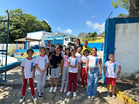 ALUNOS MERGULHAM NO UNIVERSO DO SANEAMENTO COM O PROGRAMA "HERDEIROS DO FUTURO"